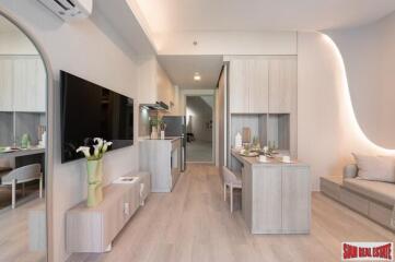 New High-Rise Condo Community with Excellent Facilities and Fully Furnished at Ratchada-Rama 9 - Studio Units