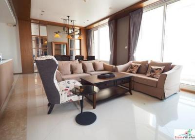 The Empire Place  Fantastic City Views from this Luxurious Three Bedroom for Rent in Sathorn