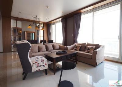 The Empire Place  Fantastic City Views from this Luxurious Three Bedroom for Rent in Sathorn