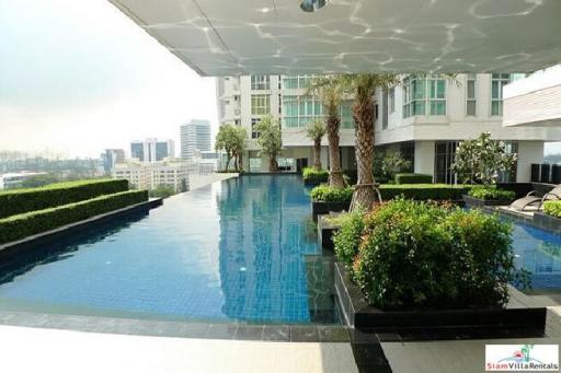 Nusasiri Grand  19th floor spacious 80 sqm One Bedroom Condo with Amazing Views of the City