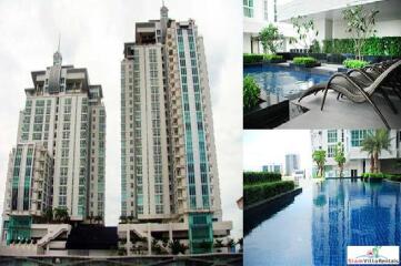 Nusasiri Grand  19th floor spacious 80 sqm One Bedroom Condo with Amazing Views of the City