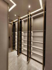 Elegant built-in wardrobe in a modern home