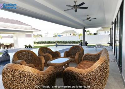 Luxury Pool Villa in Hua Hin near Palm Hills Golf Resort