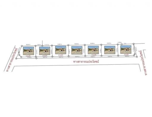 Architectural floor plan of property with labeled rooms and measurements