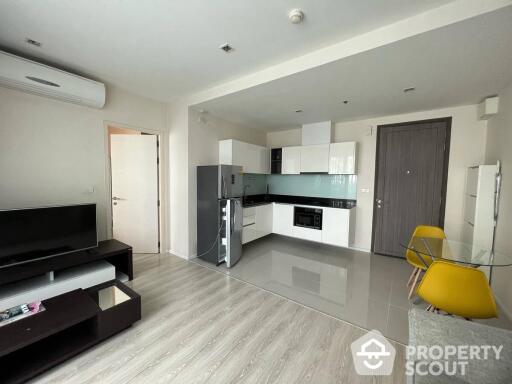 1-BR Condo at Quinn Condo Ratchada 17 near MRT Sutthisan