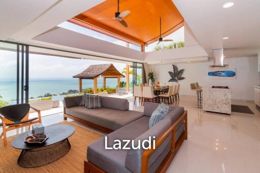 5 Ensuite Bedrooms With Super Panoramic Seaview In Lamai