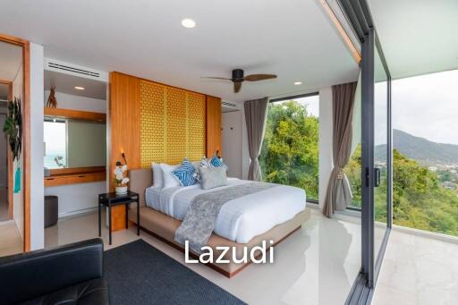 5 Ensuite Bedrooms With Super Panoramic Seaview In Lamai