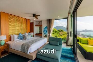5 Ensuite Bedrooms With Super Panoramic Seaview In Lamai