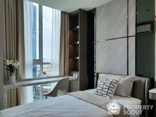 1-BR Condo at Noble Revolve Ratchada near MRT Thailand Cultural Centre