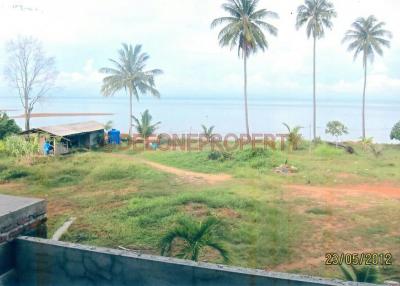 3 Rai on Beach Front with Building for Sale - North East Coast, Koh Chang