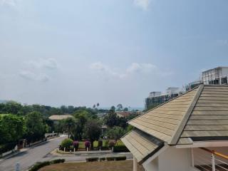 View of a residential area from a high vantage point