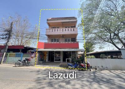 Nice Location 3 Storey Building For Sale in Chiang Rai City