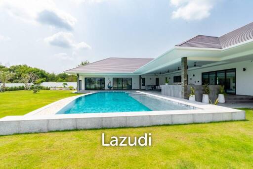 PARK LAND : Modern 4 Bed Pool Villa with big land plot