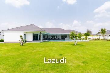 PARK LAND : Modern 4 Bed Pool Villa with big land plot