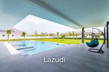 PARK LAND : Modern 4 Bed Pool Villa with big land plot