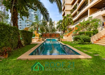 For SALE Hot Deal Price Executive Residence Condo 1 Bedroom 90 Sqm Private Pool Access Pratumnak Hill / S-0785L