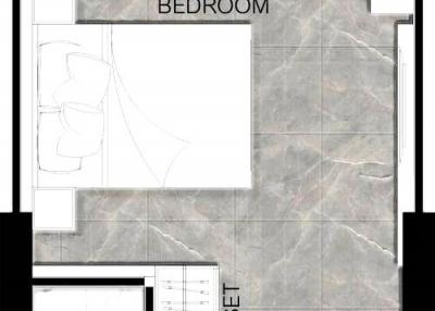 Brand new studio room in new project for sale