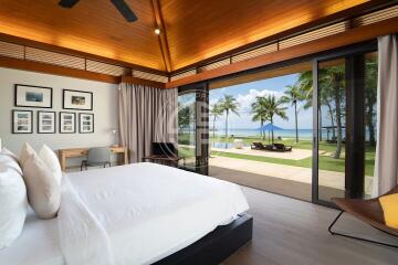 Luxuriously Beachfront Villa on the Pristine White Sand of Natai Beach