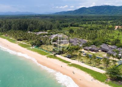 Luxuriously Beachfront Villa on the Pristine White Sand of Natai Beach