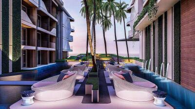 Absolute Beachfront Partial Sea & Garden View Investment Condo, Layan Beach, Phuket