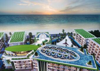 Absolute Beachfront Partial Sea & Garden View Investment Condo, Layan Beach, Phuket