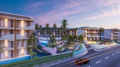 Absolute Beachfront Partial Sea & Garden View Investment Condo, Layan Beach, Phuket