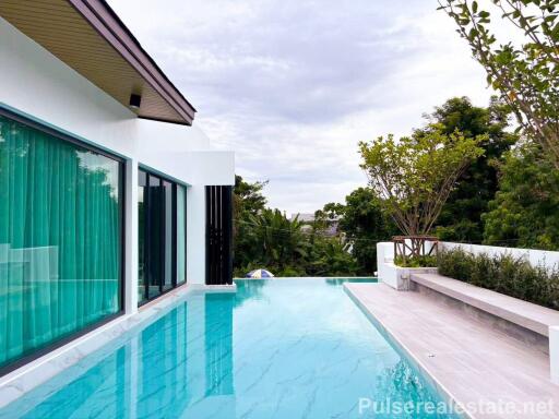 3-Bedroom Private Pool Villa for Sale on Soi Saiyuan 9, Naiharn, Phuket - Solar Cells & Private Alarm System