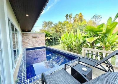 Large Garden 3Bedroom  Pool Villa For Rent, Layan, Phuket