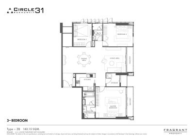 3 Bedroom Condo