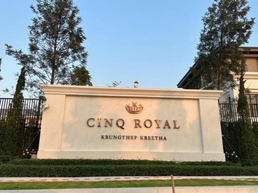 House for Sale at CINQ Royal Krugthep Kreetha