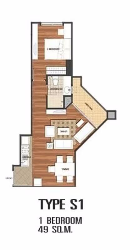 1 Bedroom Condo