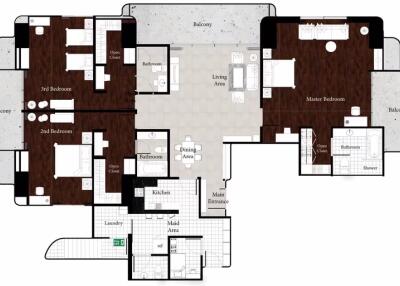 3 Bedroom Condo