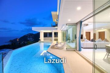 Stunning 5BR Villa with Ocean Views in Ko Samui