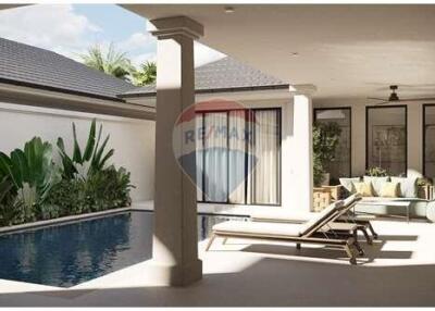 Pool Villa only 200 meters from sunset beach in Plai Laem, Samui