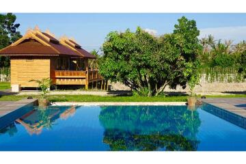 Thai Style Teakwood Villa & Resort Scenery in Sam Roi Yod Area - 920601001-259