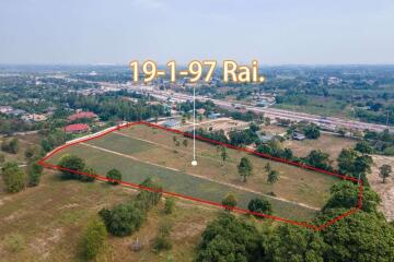 Land For Housing Development at Ang Hin, Cha Am, 19-1-97 Rai For Sale