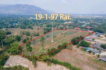 Land For Housing Development at Ang Hin, Cha Am, 19-1-97 Rai For Sale