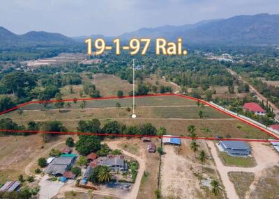 Land For Housing Development at Ang Hin, Cha Am, 19-1-97 Rai For Sale