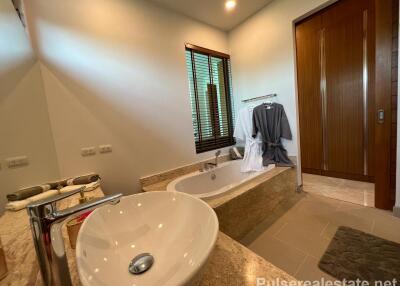 Two-story Private Pool Villa in Boutique Development in Cherngtalay - Completed March 2024 - Ready-to-move-in