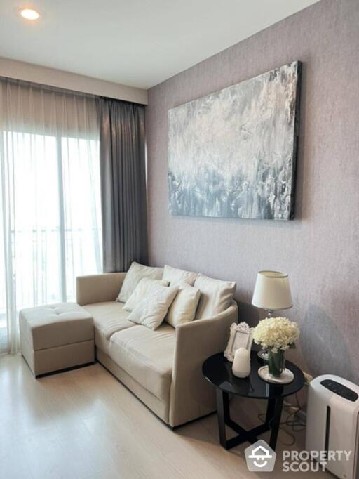 2-BR Condo at Life Ratchadapisek near MRT Huai Khwang