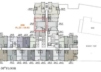 2-BR Condo at Supalai Icon Sathorn near MRT Si Lom