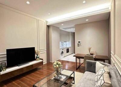 1-BR Condo at The Residences At Sindhorn Kempinski Hotel Bangkok near BTS Ratchadamri