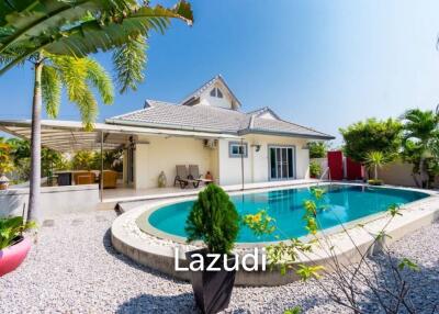 EMERALD RESORT  : 3 bed pool villa  with wonderful plot