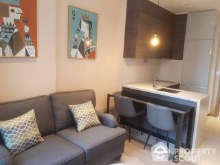 1-BR Condo at The Esse Asoke near MRT Sukhumvit