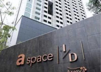 Condo for Rent at A Space ID Asok-Ratchada