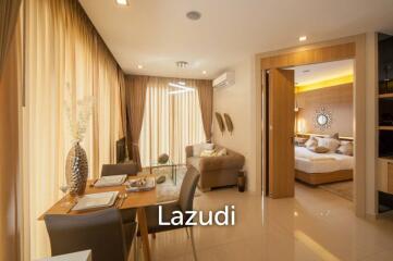 1 Bed 1 Bath 42.64 SQ.M.  City Garden Tower