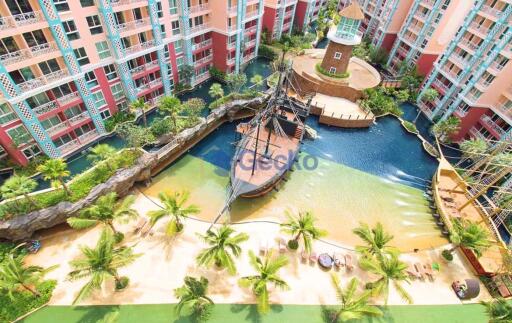 2 Bedrooms Condo in Grande Caribbean Condo Resort Jomtien C011499