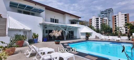 13 Beds 13 Baths 1,600 SQ.M. 4-Storey Villa in Pratumnak