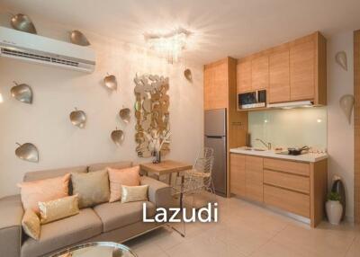 1 Bed 1 Bath 23.52 SQ.M. Olympus City Garden