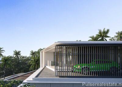Luxury 3-Bedroom Panoramic Mountain View Infinity Pool Villa in the Hills of Layan, Phuket